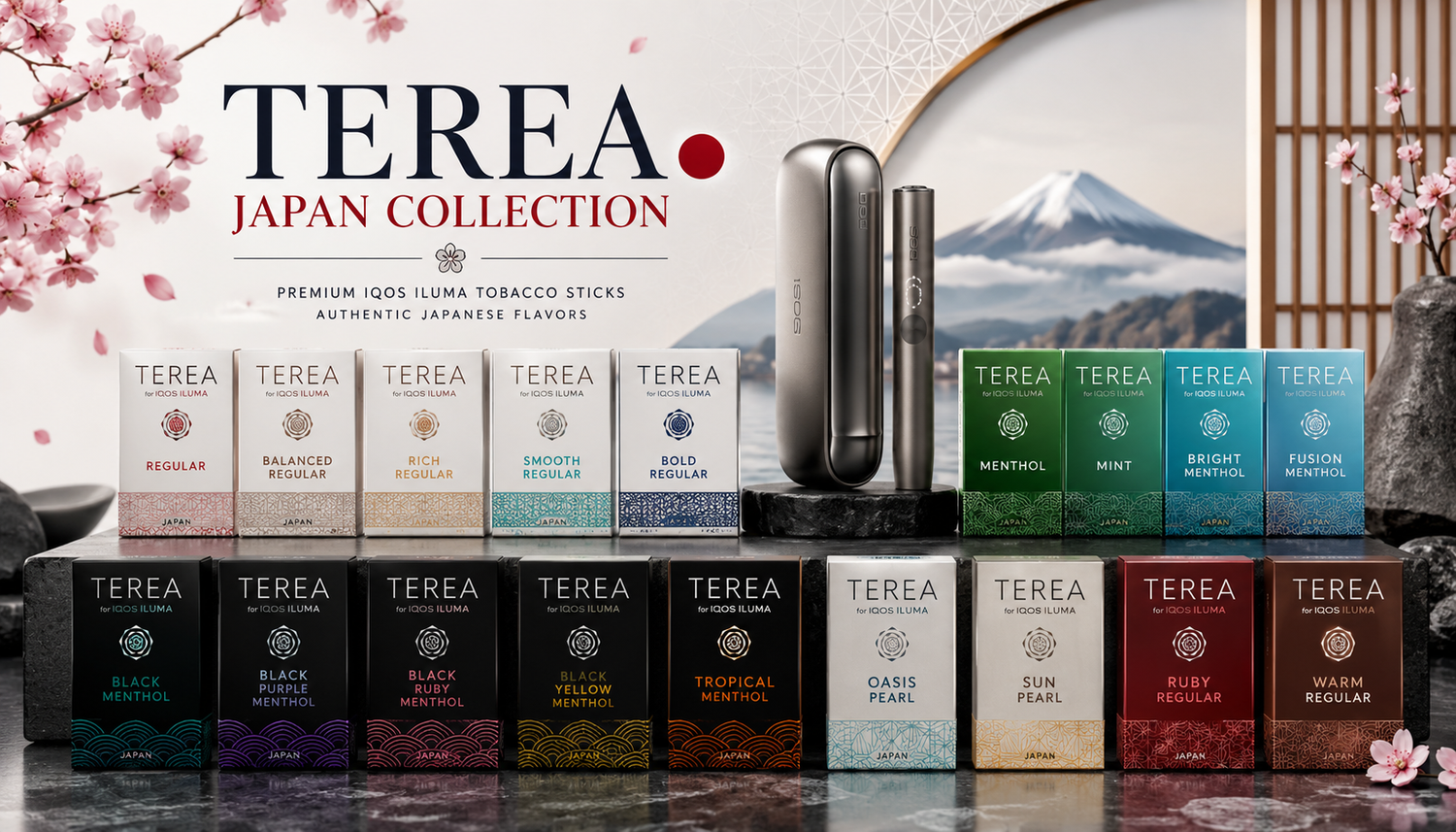 Buy TEREA Japan in Dubai | Authentic IQOS ILUMA Flavors