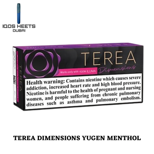 HEETS TEREA DIMENSIONS YUGEN MENTHOL BEST IN UAE