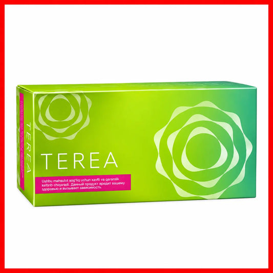 TEREA Green Zing Uzbekistan  Citrus Menthol for IQOS ILUMA