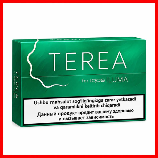 TEREA Turquoise Uzbekistan  Cool Menthol for IQOS ILUMA